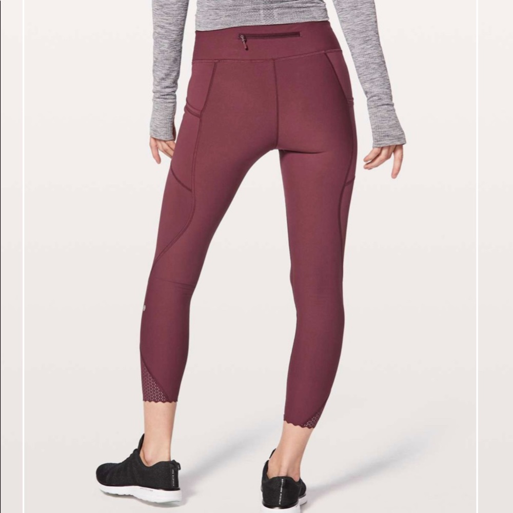 Lululemon Tight Stuff Tight II 6 in Redwood - Picture 3 of 10